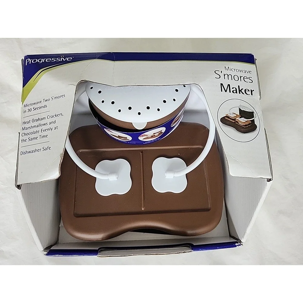 New Microwave S'mores Maker Yummy S'mores In 30 Seconds Easy Fun Kids Grandkids